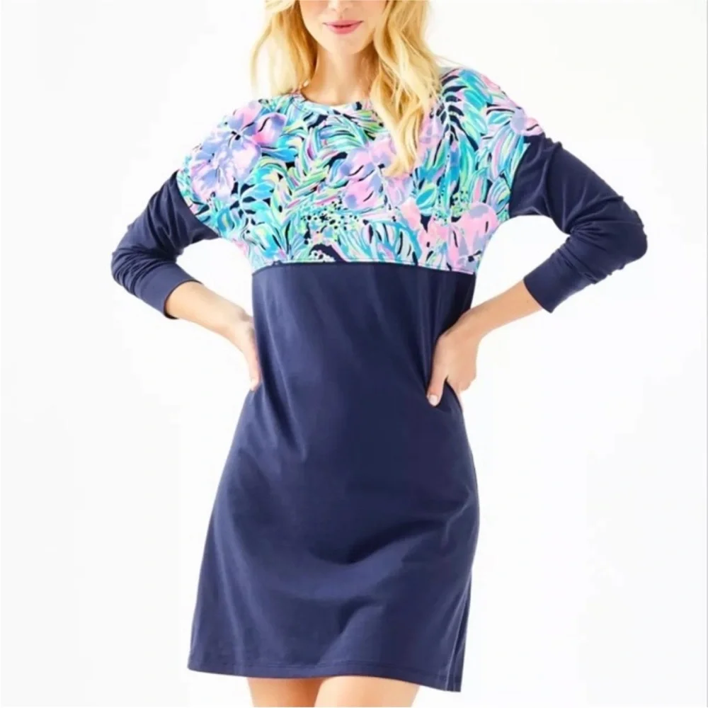Lilly Pulitzer Finn T-shirt Dress - Picture 1 of 6